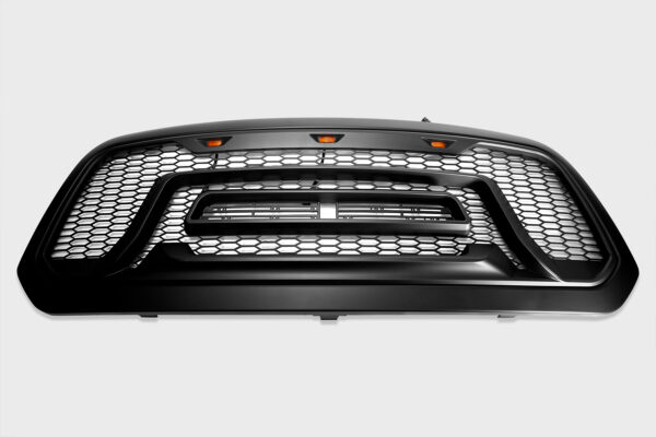 Black Rebel Style Front Grille to suit Dodge Ram DS 1500 2013-2018