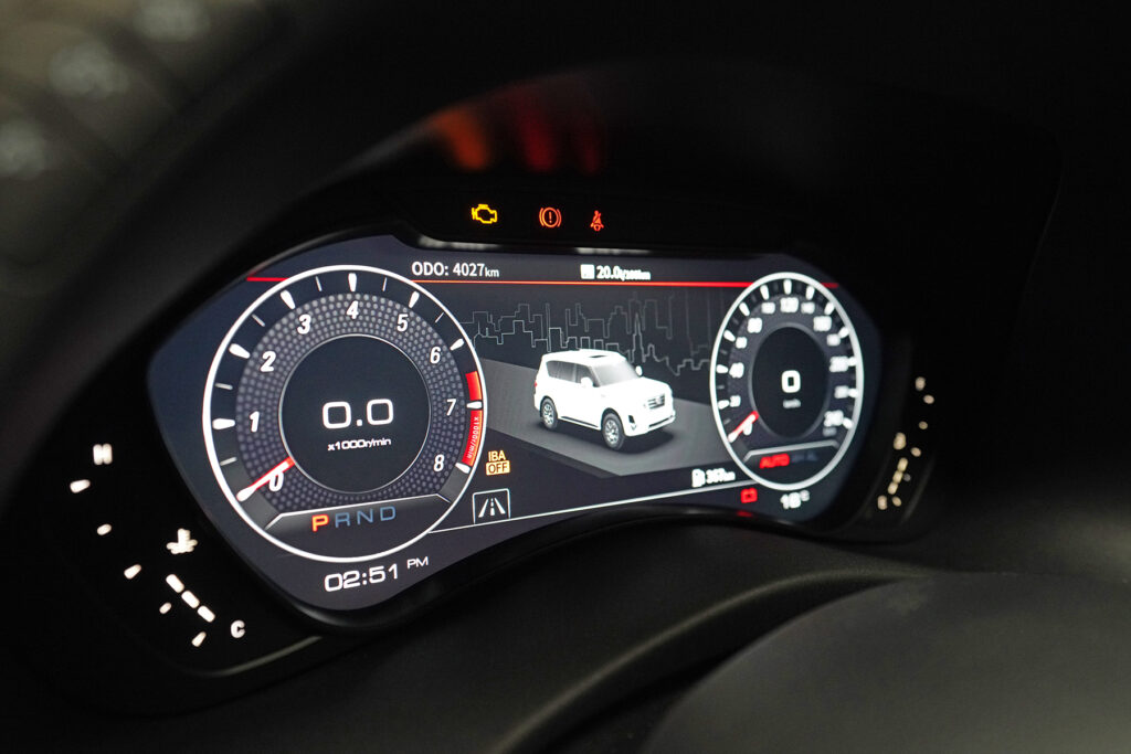 Carobotor Digital Dashboard Cluster to suit Nissan Patrol Y62 Series 5