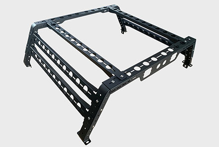 Black Adjustable Steel Tub Rack
