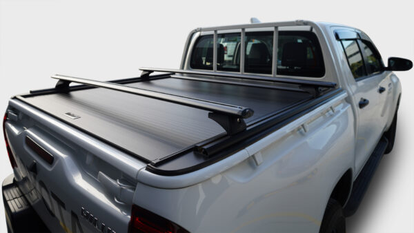 Chinese Manufacture Hard Aluminum Alloy Cover Shutter Cover With Password Lock For Toyota Hilux Revo/Vigo/Rocco/TRD/Rogue