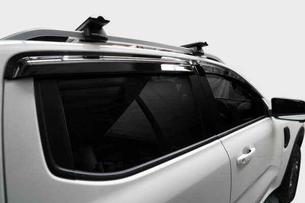 Weather Shield Window Visor Slim for Ford Ranger PX PX2 PX3 Dual Cab 2012-21 AU (Fits: Ford Ranger)