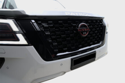Black Armada Style Grille to suit Nissan Patrol Y62 Series 5 TI & TI-L (2020-2023)
