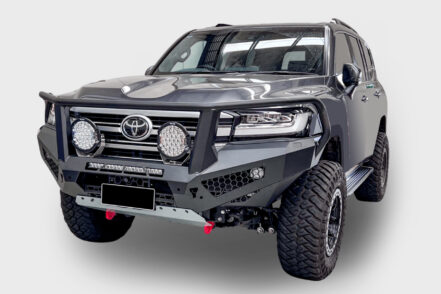develops 260kW and 650Nm – 45kW less than the LX and 300 Series – driving all four wheels through a 10-speed automatic transmission.