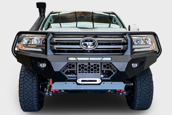RacksBrax brackets to the roof rack, before attaching an OZtrail 270-degree BlockOut