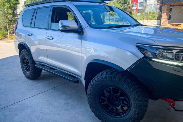 Offroad Animal Rock Sliders Side Steps to suit Toyota Prado 150 Series 2009-2024