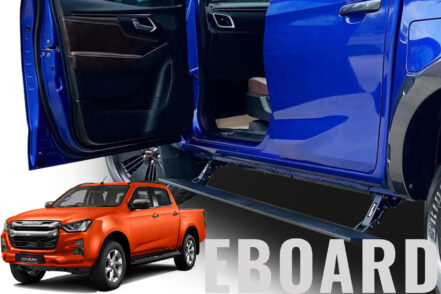 eBoard Retractable Power Step Electric Side Steps to suit Next Gen Ford Ranger 2022+