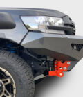 2850mm wheelbase mirrors that of the larger LX600, although at 5004mm long, 2114mm wide (incl. mirrors), and up to 1935mm tall; the GX is actually 96mm shorter in the body… but slightly taller