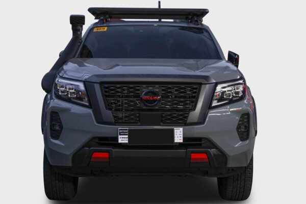 Huge air flow is but one aspect of the ultimate in snorkel design to suit the Toyota Hilux 126 Series. The Safari snorkel air ram is designed to perform two very important roles. The most obvious is to funnel cool clean air into the snorkel body