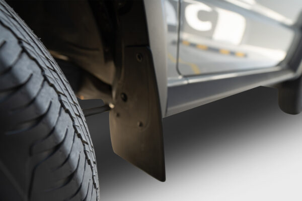 Jimny generations have manually user-selectable dual-ratio (dual-range) gearing mechanism. The two ratios or ranges are called "high range" (for regular on-road driving and light to moderate all-terrain driving) and "low range