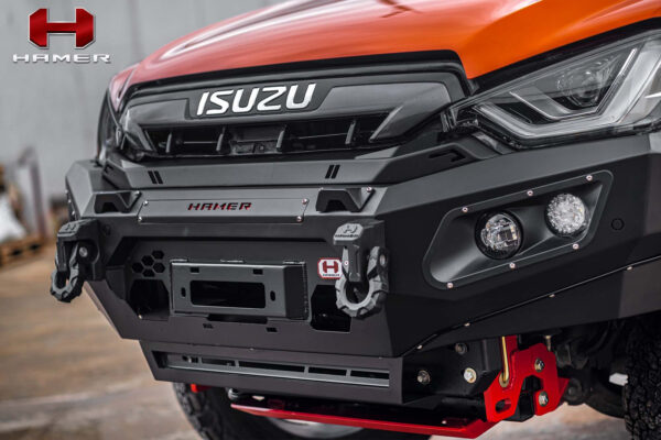 HiLux lacks the Ranger and Amarok’s evasive steer assist (called swerve steer assist in the Volkswagen), load adaptive control, rollover mitigation and tyre pressure monitoring.