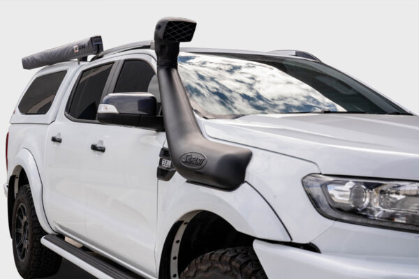 Up to 50% increased airflow for your Ford Ranger engine Safari’s rounded style Air Ram; however with minimum 4” neck and an optimised air flow, low restriction grill