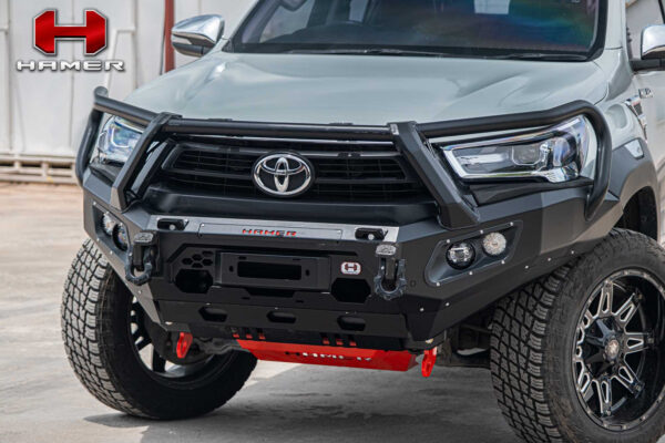 Hamer King Series PLUS Bull Bar to suit Toyota Hilux N80 (2022-24)