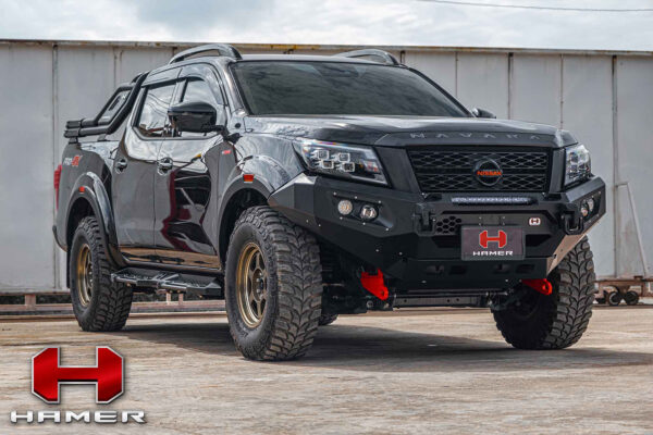 HiLux isn’t painfully slow, especially if you make the most of its beefy torque curve – it’s just completely overshadowed in this company.