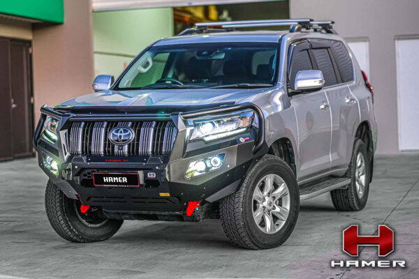Hamer King Series PLUS Bull Bar to suit Toyota Prado (2018-2024)