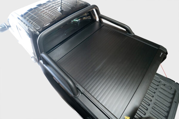 Winch compatible with in-built cradle & number plate hinge for easy winch access.