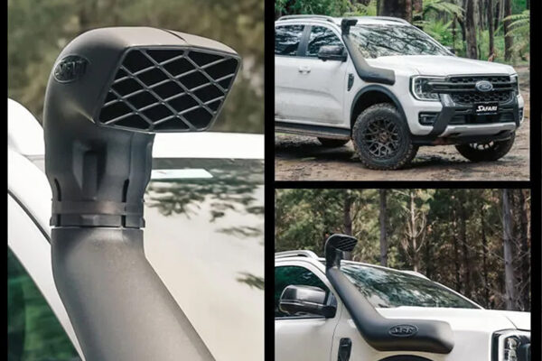 Safari took the decision to design a snorkel system that raised the air intake to prevent ingesting harmful elements to the vehicles air cleaner.