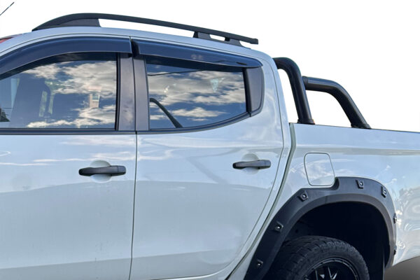 Black Roof Rails to suit Mitsubishi Triton MR MQ 2015-2024