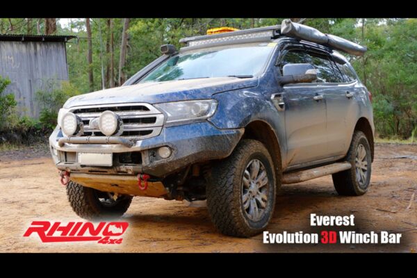 Rhino 4x4 3D Evolution Bull Bar to suit Ford Everest UA1 2015-2018
