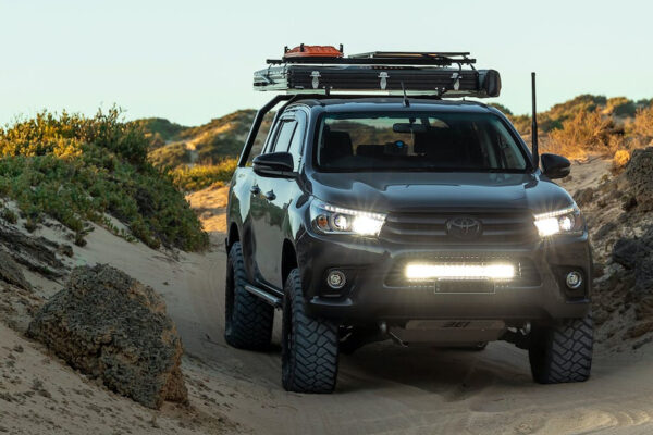 ARB’s Intensity LED light bar – combo and spot – uses the same patented lens/reflector technology as the existing Intensity lights.
