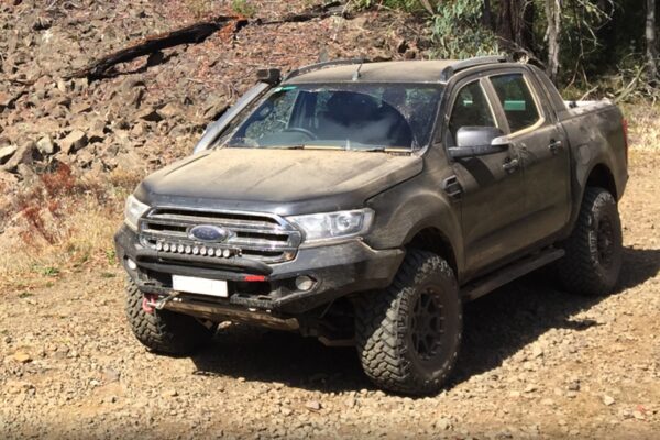 mining-fleet oriented XL Plus adds daytime running lights, a second battery, plastic side-steps and 17-inch steel wheels with all-terrain tyres. However it does away with SYNC multimedia system, replacing it with a basic 3.5-inch LED display.