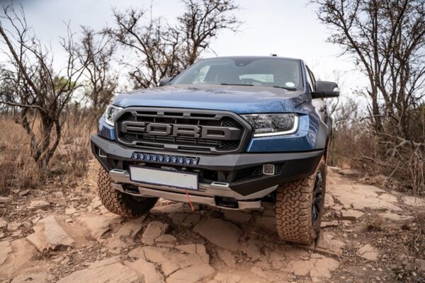 Raptor has a 2.0-litre four-cylinder twin-turbo diesel engine – producing 157kW at 3750rpm and 500Nm from 1750rpm-2000rpm.