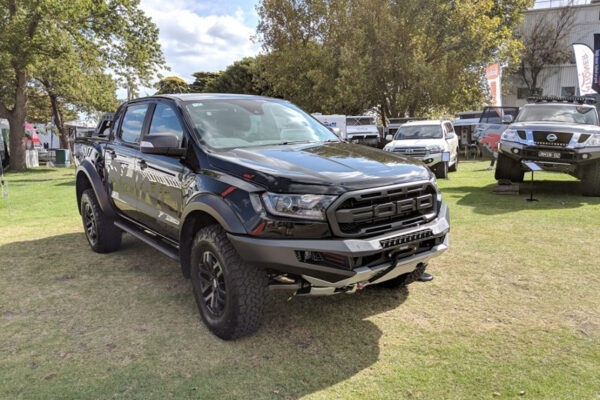 AEB, which is offered as an option on the Raptor's cheaper Ranger stablemates.