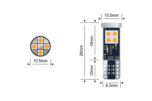 the 8.5-inch Type-X Sport and 7-inch Type-X Sport are either 8.5-inch or 7-inch in size so you can best pick the light that suits your available fitment space.
