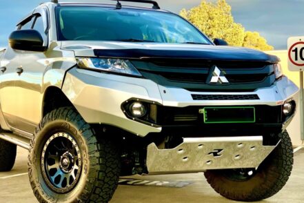 Rhino 4x4 3D Evolution Bull Bar to suit Mitsubishi Triton MR 2018-2024