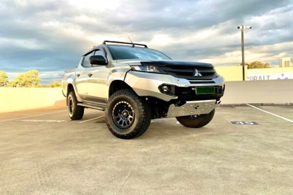 Mitsubishi has massively improved the new Triton’s frame, with more high-tensile steel used in the construction