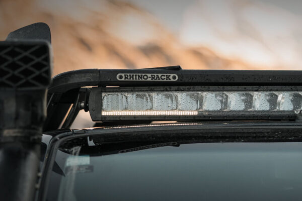 rooftop tent is a matter of releasing the two catches and lifting the lid; the internal gas struts do all the hard work.
