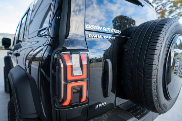 Black Venom Smoke LED TailLights with Sequential Running Light to suit GWM Tank 300 (2022-2024) - Image 3