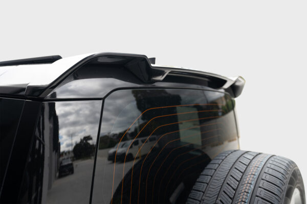 Gloss Black Rear Wing Spoiler Kit to suit Landrover Defender 90/110/130 Series (2021-2025) - Image 6