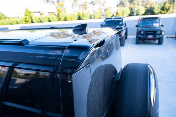 Gloss Black Rear Wing Spoiler Kit to suit Landrover Defender 90/110/130 Series (2021-2025) - Image 3