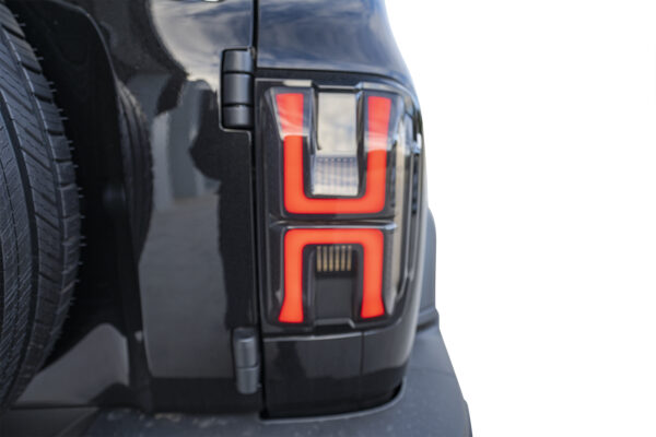 Black Venom Smoke LED TailLights with Sequential Running Light to suit GWM Tank 300 (2022-2024)