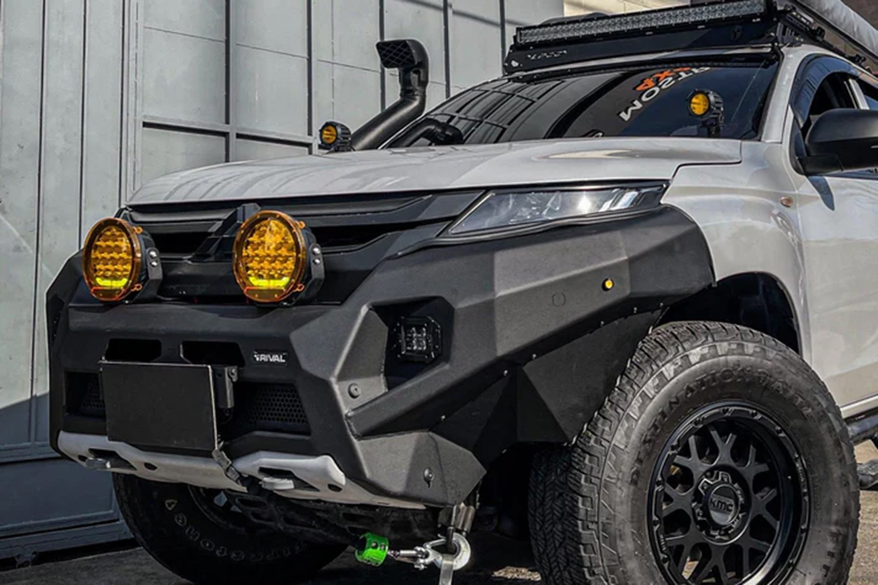Rival Bull Bar Aluminium Bumper to suit Mitsubishi Triton MR 20182023