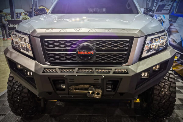 MR Triton and its unique front styling (and subsequent positioning of parking sensor and fog-light placement), ARB’s designers had to re-jig a number of elements of the Summit bar’s design to fit the Triton’s new face. As expected, the result looks great and there are no compromises to safety features or vehicle functionality.