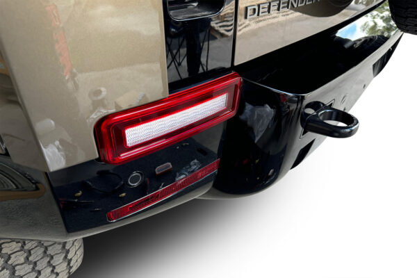 Black Venom Rear Reverse Light to suit Landrover Defender 90/110 Series (Red) (2021-2025)