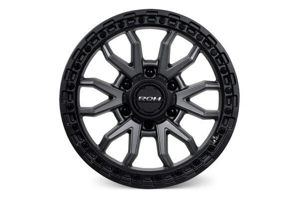 ROH Raid Matte Black 17x9 6/139.7 35 offset Wheel (Each) - Image 3