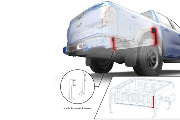 EGR J-Brace Kit Supporting Bracket to suit Next Gen Volkswagen Amarok 2023-2025