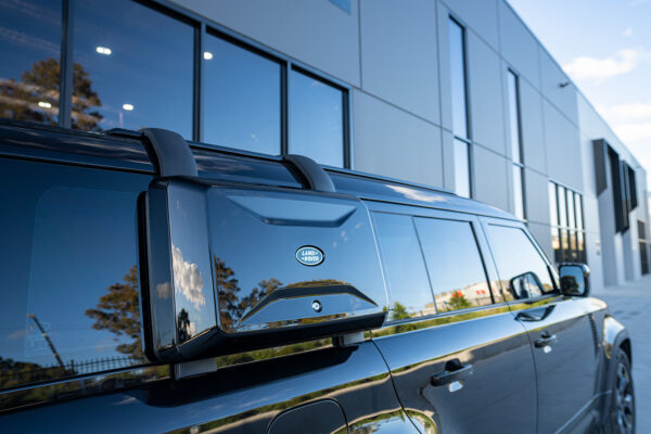 Black Window Storage Cargo Box to suit Landrover Defender 90 / 110 / 130 Series 2021-2025 - Image 2