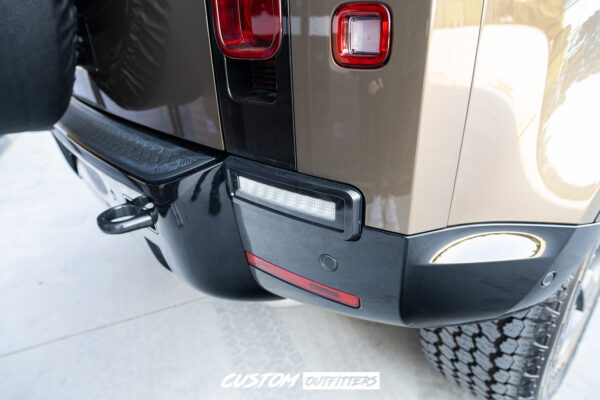 Black Venom Rear Reverse Light to suit Landrover Defender 90/110 Series (Clear) (2021-2025)
