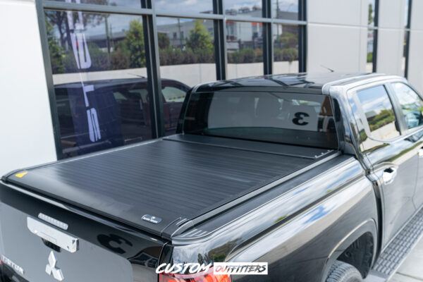 Black Venom Electric Roller Shutter to suit Mitsubishi Triton MV Dual Cab (2024+) - Image 2