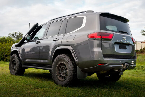 Toyota Landcruiser 300 Series Fabulous 5 Inch Black Snorkel Kit - Image 8