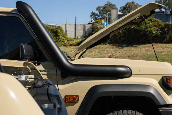 Toyota Landcruiser 70 Series Fabulous Black Snorkel Kit (FACELIFT MODELS) - Image 3