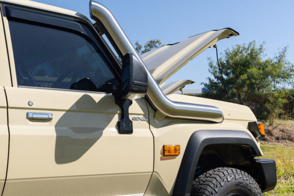 Toyota Landcruiser 70 Series Fabulous Black Snorkel Kit (FACELIFT MODELS) - Image 5