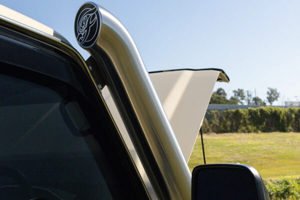 Toyota Landcruiser 70 Series Fabulous Black Snorkel Kit (FACELIFT MODELS) - Image 4