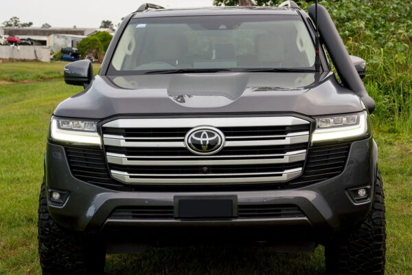 Toyota Landcruiser 300 Series Fabulous 5 Inch Black Snorkel Kit - Image 3