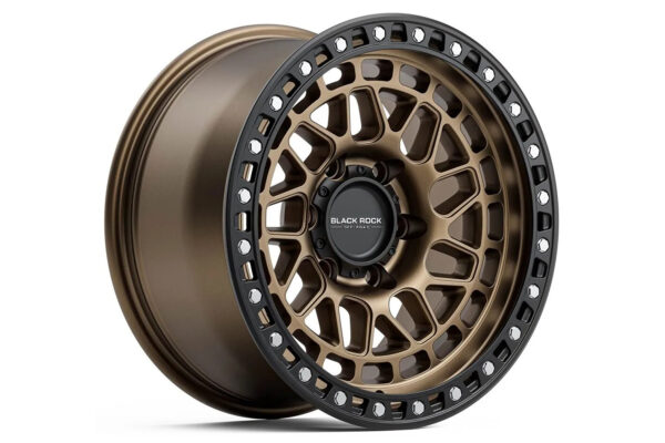 Black Rock Fury Dark Bronze Black Ring 17x9 6/139.7 (Each)