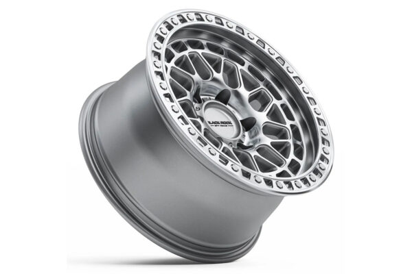 Black Rock Fury Machined Black Ring 17x9 6/139.7 (Each) - Image 2