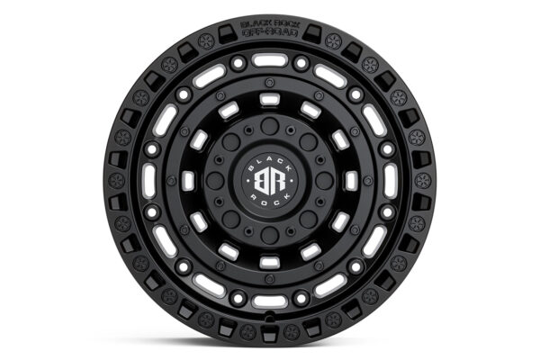 Black Rock Military Satin Black 17x9 6/139.7 (Each) - Image 3